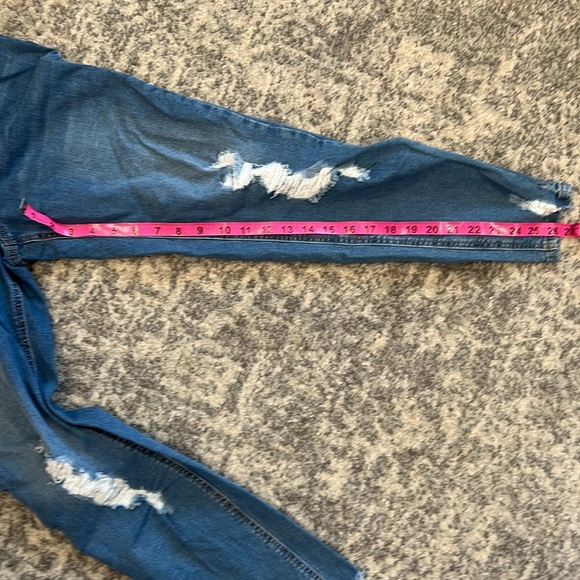 Highway Jeans Distressed Bib Overalls - Picture 10 of 12